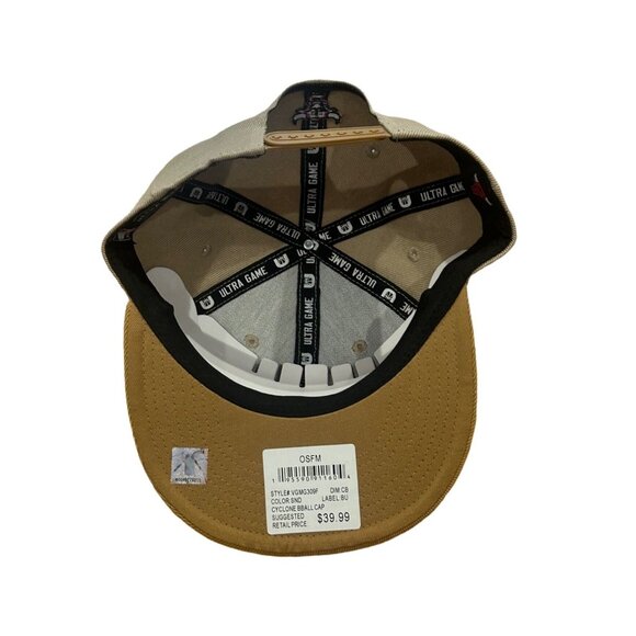 Chicago Bulls Ultra Game NBA Brown Snapback Hat OSFA Brand New with Tags - Picture 5 of 6